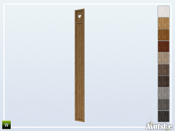 Sims 4 — Leeds Shutter Model 9 by Mutske — Part of the constructionset Leeds. Made by Mutske@TSR.