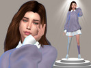 Sims 4 — Bella Rose by lhkkmrl — If you want the sim to look exactly as on the pictures, you must download all the