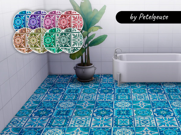 Sims 4 — Tile 01 by Petelgeuse — You can easily find my CC files in the game! Enter in the search box Petelgeuse Follow