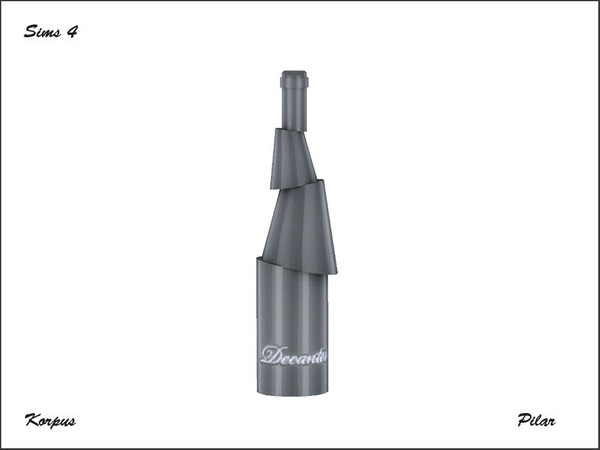 Sims 4 — CYFI Korpus Decanter by Pilar — CYFI Korpus Decanter
