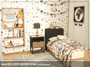 Sims 4 — Maizie Kids Bedroom by xogerardine — Small kids bedroom!