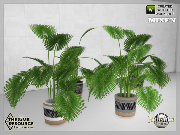 Sims 4 — Mixen bedroom plant2 by jomsims — Mixen bedroom plant2