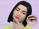 Sims 4 — [mxecc] Claire Liner by mxecc — Eyeliner with 6 swatches