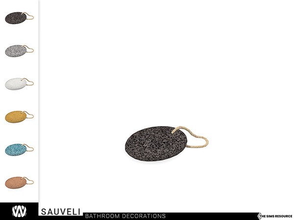 Sims 4 — Sauveli Pumice Stone by wondymoon — - Sauveli Bathroom - Pumice Stone - Wondymoon|TSR - Creations'2022