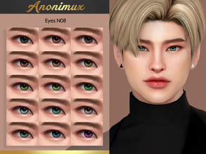 Sims 4 — Eyes N08 by Anonimux_Simmer — - 15 Swatches - All ages - Male/Female - HQ - Thanks to all CC creators - I hope