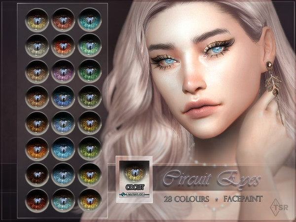 Sims 4 — Circuit Eyes by RemusSirion — Since TSR removed me from their Artist program on 30th of August 2024, this item