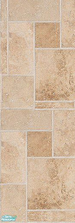 Sims 2 — Sandy Stone Wall Set - Sandy Stone Wall 1 by rythmgitr — 5 walls, one floor. Perfectly tiled golden sand color