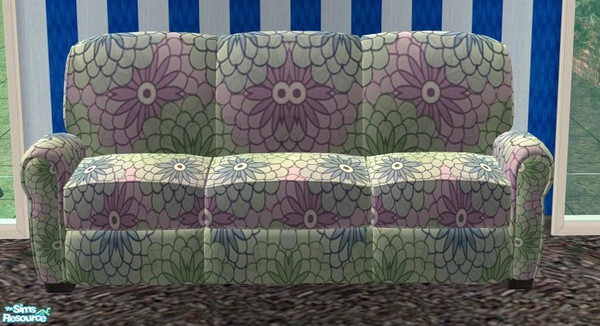 Sims 2 — TC67 Resting Corner - Sofa by Riverwillows — A nice cozy little sitting set, perfect for soothing frazzled