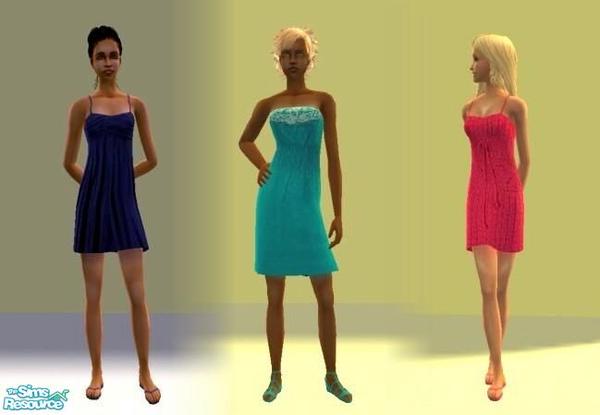 Sims 2 — dresses by qvisn — New season dresses from newlook. by qvisn