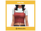 Sims 4 — VTHENA - Indie Top by Vthena — Indie top - 5 Colors