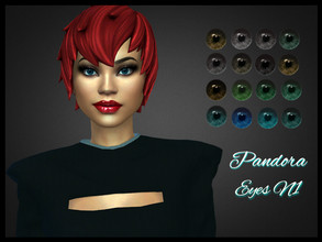 Sims 4 — Eye color N1 by Pandorassims4cc — - A set of 17 eye colors - Non default - HQ compatible - Can be used for all