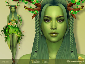 Sims 4 — Taylor Plant - TSR CC Only by MSQSIMS — Taylor Plant is an Young Adult and wants to grow plants and become an