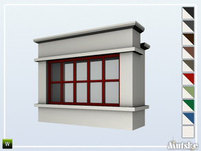 Sims 4 — Luton Window Privat 2x1 by Mutske — Part of the constructionset Luton. Made by Mutske@TSR.