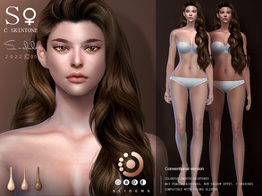 Sims 4 — Naturel female skintones by S-Club — Heyhey! We are very happy to presend you our new skintones, this time we
