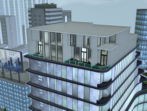 Sims 4 — Celebrity Penthouse by gredsuke2 — A lovely modern penthouse for a celebrity or a celebrity to be. 