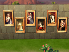 Sims 4 — Royal Portraits 1 by Shotgun_Betty_Gaming — A collection of famous Royals and Aristocrats from the Renaissance