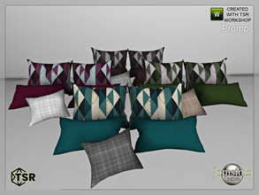 Sims 4 — Promp bedroom cushions by jomsims — Promp bedroom cushions