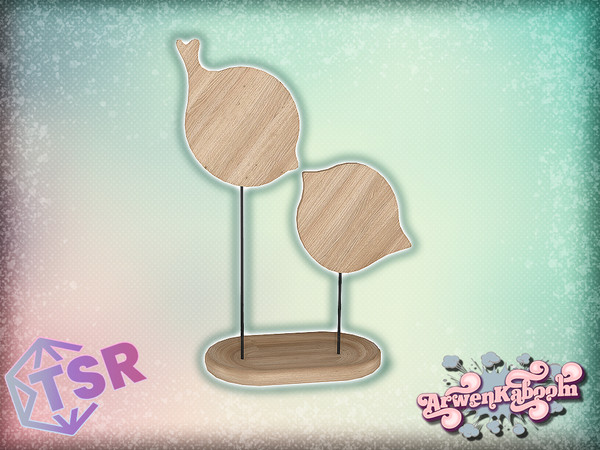 Sims 4 — Halley - Fishes by ArwenKaboom — Base game object in multiple recolors. You can find all items by searching