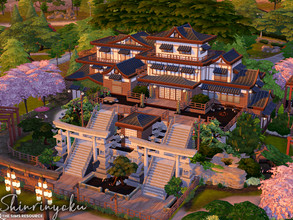 Sims 4 — Shinrinyoku | noCC by simZmora — Do you know that moment when you walk through a forest and all of the natural,