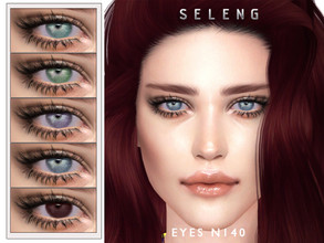 Sims 4 — Eyes N140 by Seleng — HQ compatible eyes with 17 colours. Allowed for all the ages. Enjoy!
