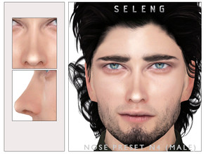Sims 4 — Nose preset N4 (male) by Seleng — -Cas nose preset- Male only Teen to Elder Custom Thumbnail It will appear when