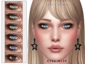 Sims 4 — Eyes N139 by Seleng — HQ compatible eyes with 15 colours. Allowed for all the ages. Enjoy!