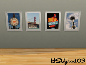 Sims 4 — Travels Photography by hsugrad03 — Multiple options for photos of various locations, marquees, signs, etc., all