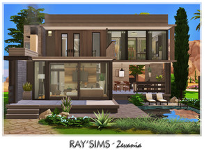 Sims 4 — Zevania by Ray_Sims — This house fully furnished and decorated, without custom content. This house has 2 bedroom