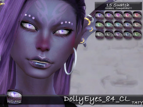Sims 4 — DollyEyes_84_CL by tatygagg — New Fantasy Eyes for your sims. - Female, Male - Human, Alien - Toddler to Elder -