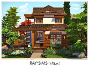 Sims 4 — Hikari by Ray_Sims — This house fully furnished and decorated, without custom content. This house has 2 bedroom
