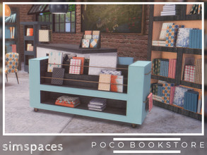 Sims 4 — Poco Bookstore - part 2 by simspaces — Love books? Like cute little shops? Then get to it with the Poco