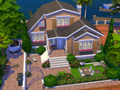 Sims 4 — Family Home no CC  by Flubs79 — here is a cozy family house for your Sims it has 2 bed and 2 bathrooms the size