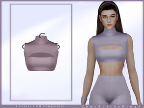 Sims 4 — Top No.217 by ChordoftheRings — ChordoftheRings Top No.217 - 6 Colors - New Mesh (All LODs) - All Texture Maps -
