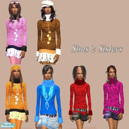 Sims 2 — S2S Outfit by sims2sisters — Recolor of Peggy's mesh peggybodymesh0028 