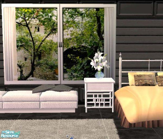 Sims 2 — S2S 3 tile poster by sims2sisters — It looks like window with view. Mesh is included in zip.