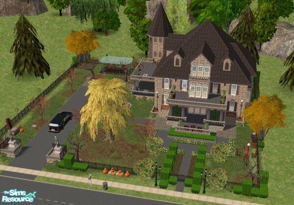 Sims 2 — Cape Cod Collection: Haunted Hollow by stephanie_b. — Lady Mordred's Haunted Hollow is for SALE in time for