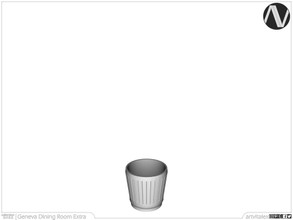 Sims 4 — Geneva Decor Pot by ArtVitalex — Dining Room Collection | All rights reserved | Belong to 2022 ArtVitalex@TSR -