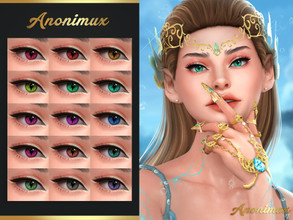 Sims 4 — Nerea Eyes by Anonimux_Simmer — - 15 Swatches - Male/Female - All ages - Face paint category - BGC - HQ - Thanks