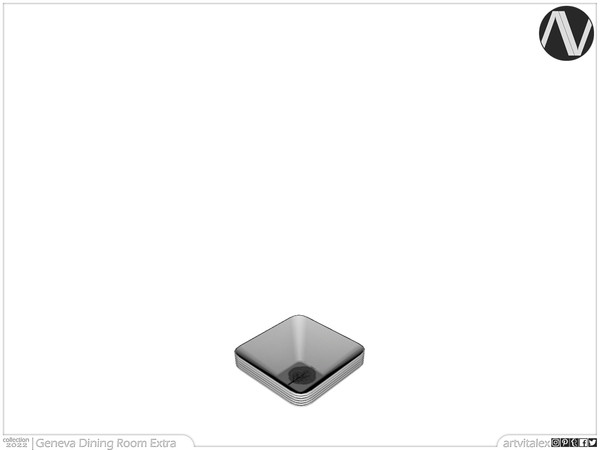 Sims 4 — Geneva Soup Plate by ArtVitalex — Dining Room Collection | All rights reserved | Belong to 2022 ArtVitalex@TSR -