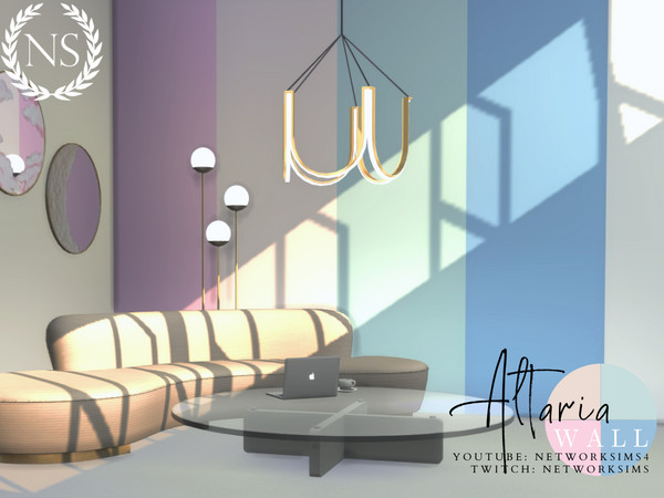 Sims 4 — Altaria Paint Set by networksims — A set of pastel paints.