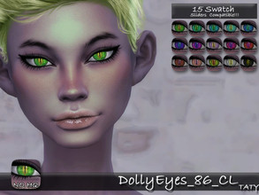 Sims 4 — DollyEyes_86_CL by tatygagg — New Fantasy Eyes for your sims. - Female, Male - Human, Alien - Toddler to Elder -