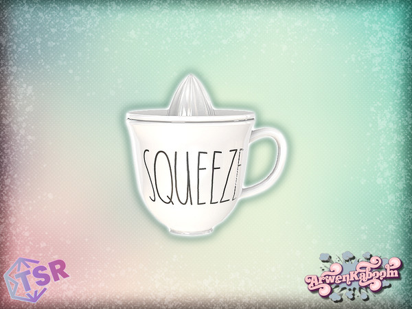 Sims 4 — Rae Of Sunshine - Fruit Sqeezer by ArwenKaboom — Base game object with multiple recolors. You can search all