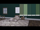 Sims 4 — The Perfect Greens by makennz_ — 5 Swatches of Green Wall Paint