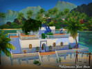 Sims 4 — Mediterranean Shore House (NO CC) by Vampi1991 — Enjoy this relaxing mediterranean house at the shores of