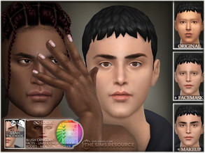 Sims 4 — Sean's Facemask + Body by BAkalia — Hello :) Realistic facemask + body for sims. It works like a non-default