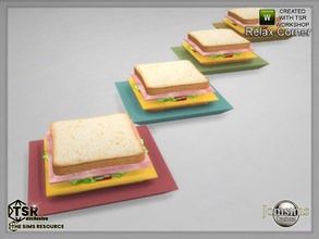 Sims 4 — Relax corner deco sandwich by jomsims — Relax corner deco sandwich