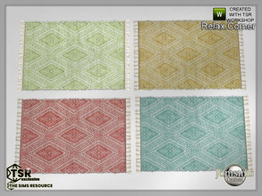 Sims 4 — Relax corner rugs by jomsims — Relax corner rugs