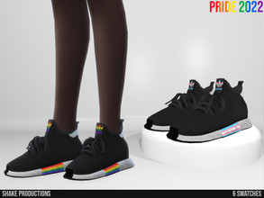 Sims 4 — Pride 2022 - Sneakers 2 by ShakeProductions — Shoes/Sneakers New Mesh All LODs Handpainted 6 Colors