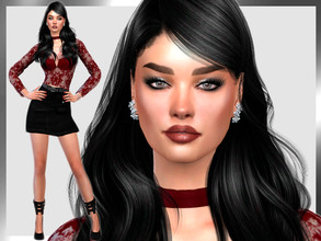 Sims 4 — Sophie Marley by DarkWave14 — Download all CC's listed in the Required Tab to have the sim like in the pictures.