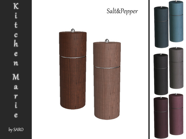 Sims 4 — Salt&Pepper by SSR99 — These are the basic design for Salt&Pepper but still cute! They come in four